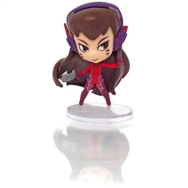 Cute But Deadly Overwatch CBD Series 4 D.Va White Rabbit 3.5-Inch Minifigure [Loose]