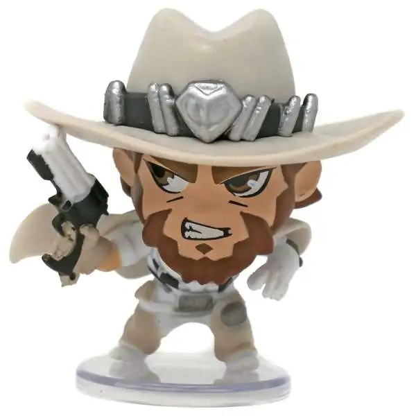 Cute But Deadly CBD Series 5 (Overwatch Edition) White Hat McCree 3.5-Inch Minifigure [Loose]