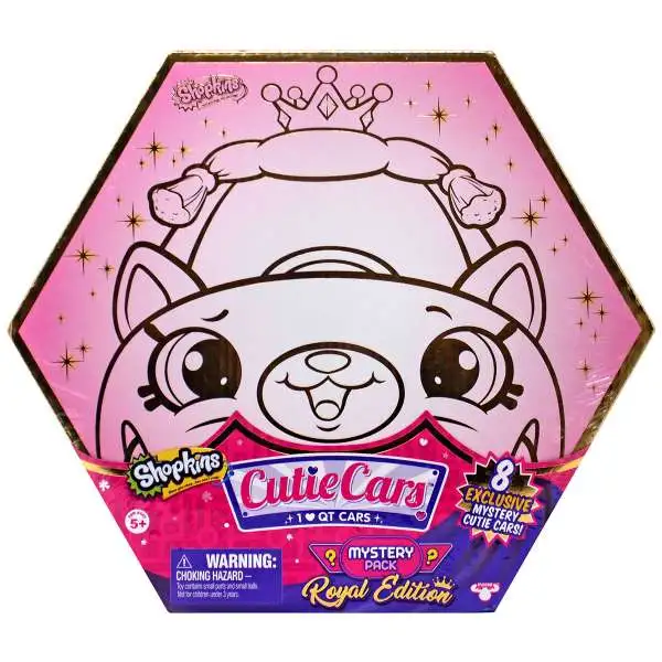 Shopkins Cutie Cars Royal Edition Exclusive Mystery 8-Pack