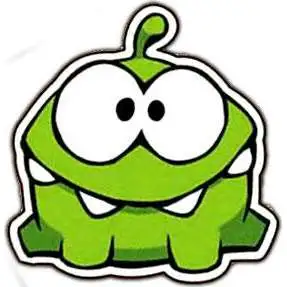 Cut the Rope Om Nom 4-Inch Magnet