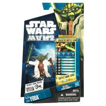 Star Wars Clone Wars 2010 Yoda Action Figure CW05