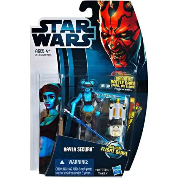 Star Wars Clone Wars 2012 Aayla Secura Action Figure #14