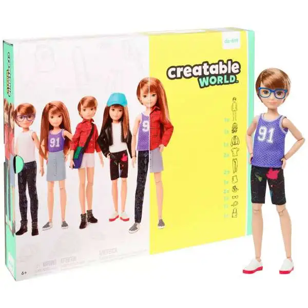 Creatable World Copper Straight Hair Deluxe Character Kit DC-619