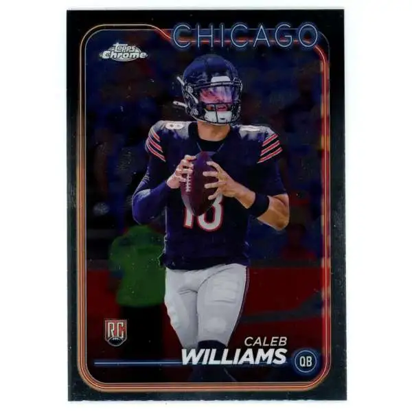 NFL 2024 Topps Chrome Football Base Caleb Williams #202 [Rookie]