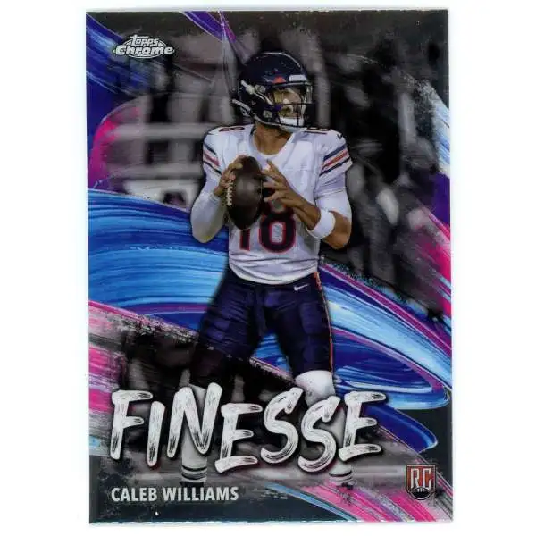 NFL 2024 Topps Chrome Football Finesse Caleb Williams F-1 [Rookie]
