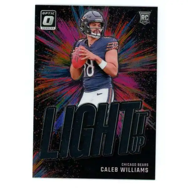 NFL 2024 Panini Donruss Optic Football Light it Up Caleb Williams #1 [Rookie]