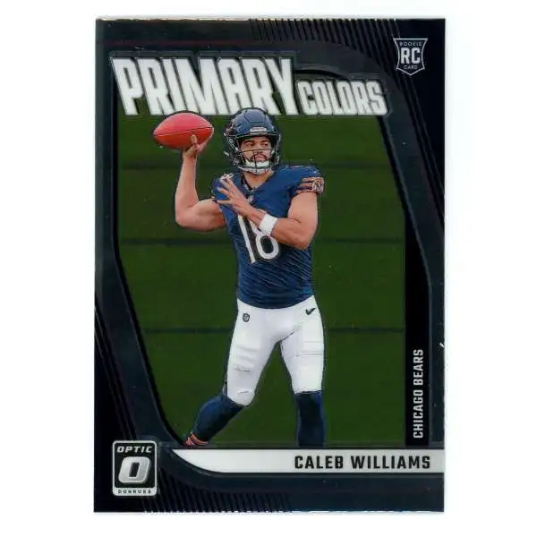NFL 2024 Panini Donruss Optic Football Rookie Primary Colors Caleb Williams #1 [Rookie]