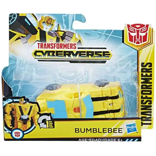 Transformers Cyberverse 1 Step Changer Bumblebee 4.25" Action Figure [2018]