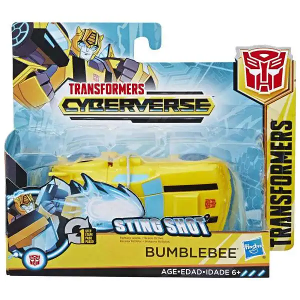 Transformers Cyberverse 1 Step Changer Bumblebee 4.25" Action Figure [2019]