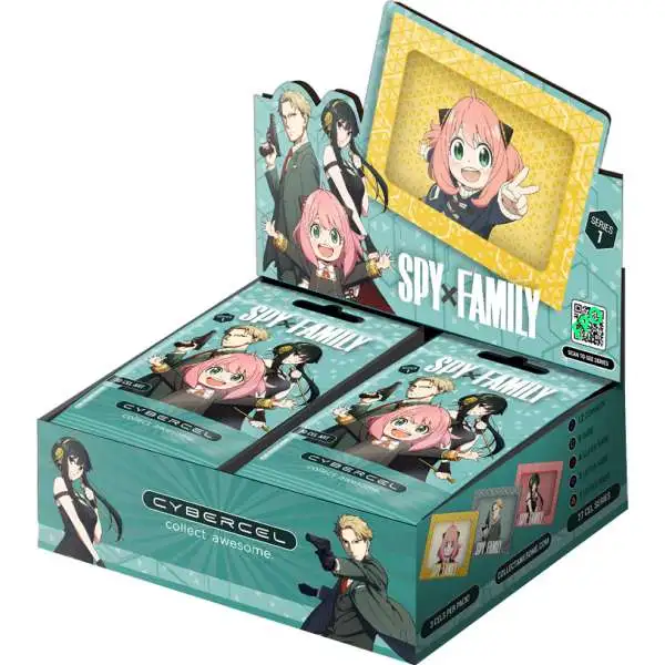 Cybercel Spy X Family Trading Card Box [20 Packs]