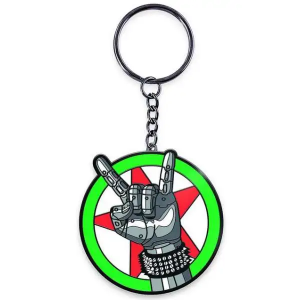 Cyberpunk 2077 Silverhand Emblem 2-Inch Keychain