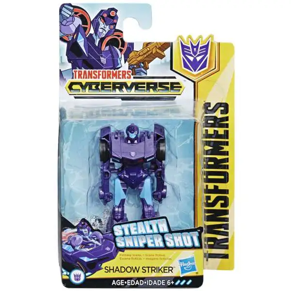 Transformers Cyberverse Shadow Striker Scout Action Figure