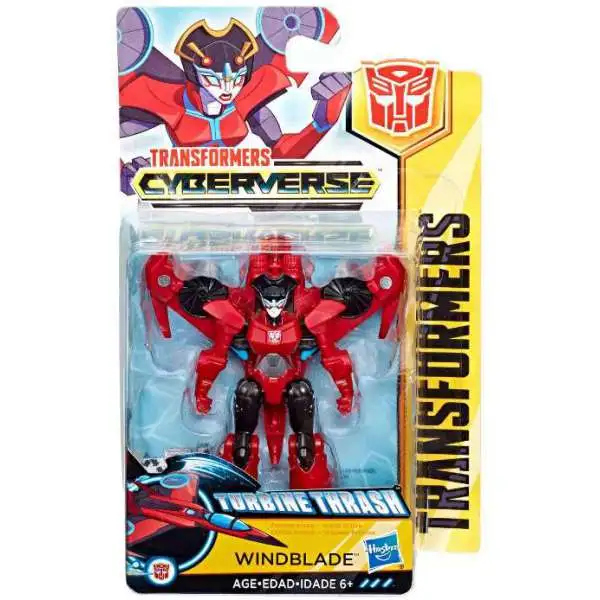 Transformers Bumblebee Cyberverse Adventures Action Attackers Windblade Scout Action Figure [Turbine Thrash]