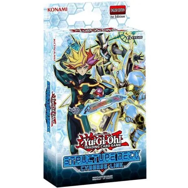 YuGiOh Trading Card Game Cyberse Link Structure Deck [43 Cards]