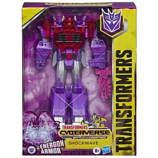 Transformers Cyberverse Shockwave Ultimate Action Figure [Energon Armor]
