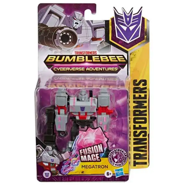 Transformers Bumblebee Cyberverse Adventures Megatron Warrior Action Figure