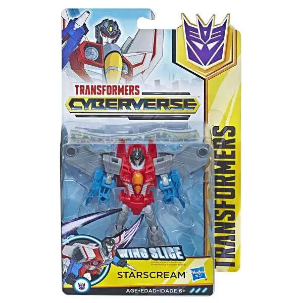 Transformers Cyberverse Starscream Warrior Action Figure