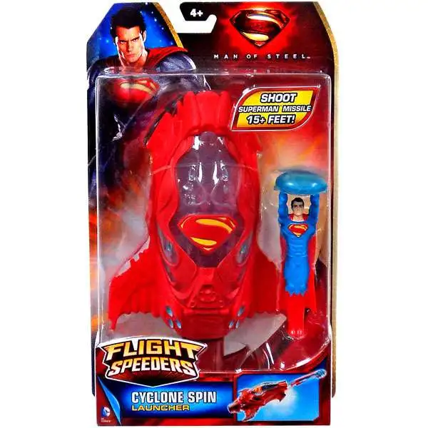 Superman Man of Steel Flight Speeders Cyclone Spin Launcher