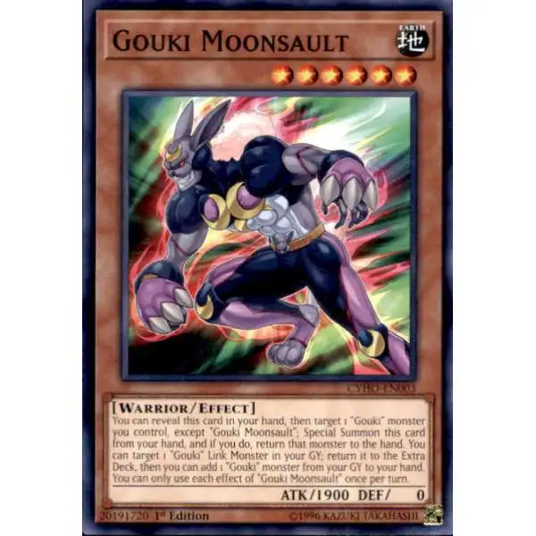 YuGiOh Cybernetic Horizon Common Gouki Moonsault CYHO-EN003