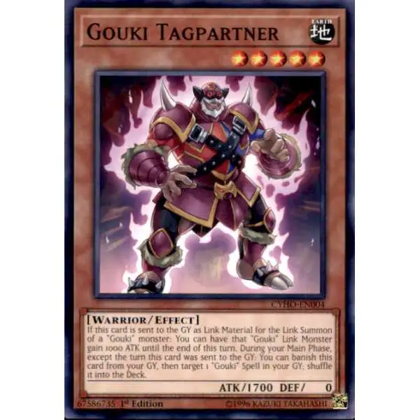 YuGiOh Cybernetic Horizon Common Gouki Tagpartner CYHO-EN004