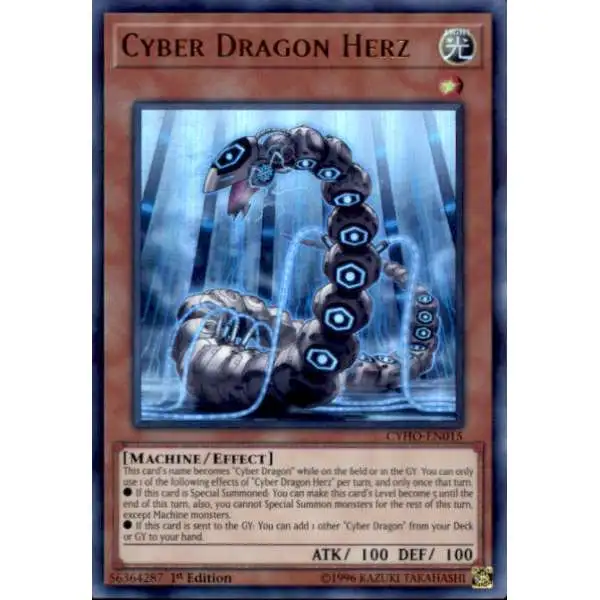  Cyber End Dragon - LED3-EN017 - Common - 1st Edition : Toys &  Games