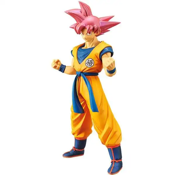 Dragon Ball Super Cyokoku Buyuden Collection Super Saiyan God Son Goku 8.4 Collectible PVC Figure [Damaged Package] [Damage]