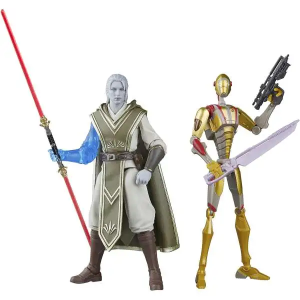 Star Wars Jedi: Survivor Black Series Dagan Gera & BX Droid (Hybrid) Action Figure 2-Pack