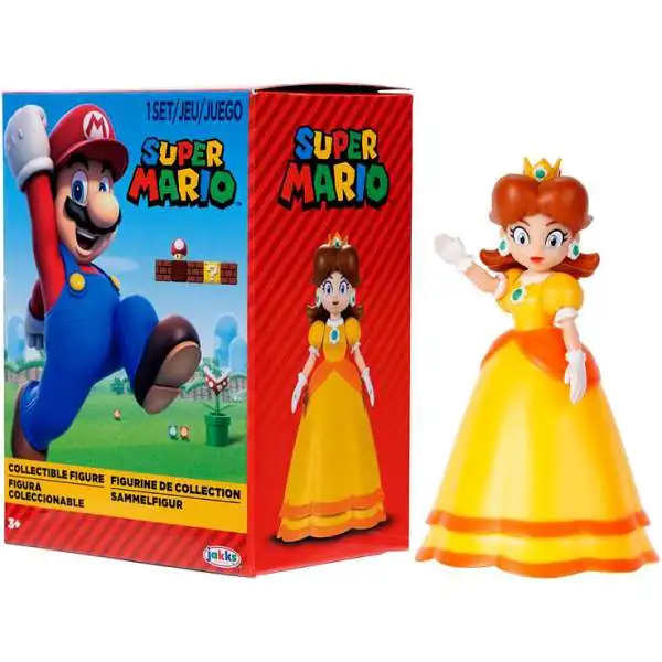 2023 Nintendo Super Mario Princess Peach 2.5 Figure Jakks Collectible Toy