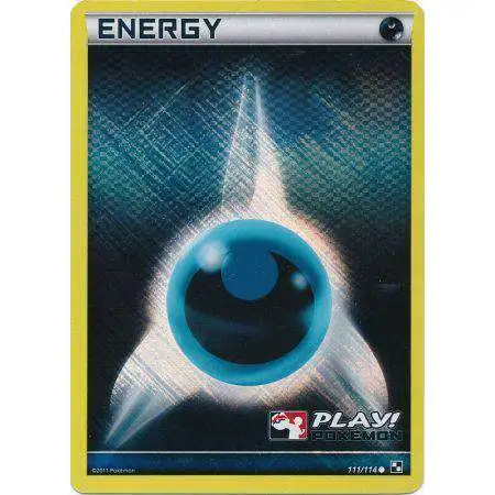Pokemon DARKNESS ENERGY 111/114 Card PLAY!Holo Black and White PL 2011 LEAGUE 