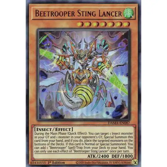 Beetrooper Formation – DAMA-EN090 – Super Rare – 1. Auflage – Einzelkarte Aus Dawn Of Majesty Beetrooper Formation – DAMA-EN090 – Super Rare – 1. Auflage – Einzelkarte Aus Dawn Of Majesty