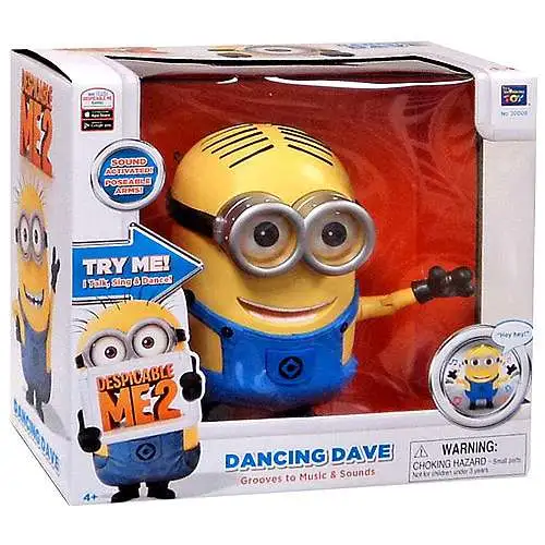 Despicable Me 2 Singing Dancing Dave Action Figure [Damaged Package]