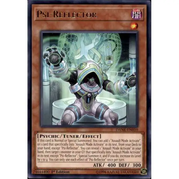 YuGiOh Dark Neostorm Rare Psi-Reflector DANE-EN010