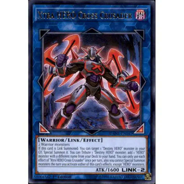 YuGiOh Dark Neostorm Single Card Rare Xtra HERO Cross Crusader