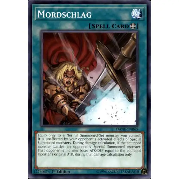 YuGiOh Dark Neostorm Common Mordschlag DANE-EN065