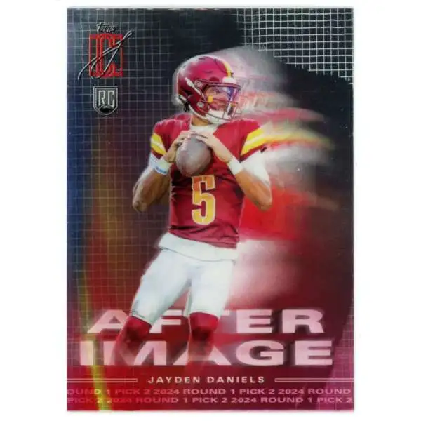 NFL 2024 Topps Signature Class Football After Image Jayden Daniels AI-7 [Rookie]