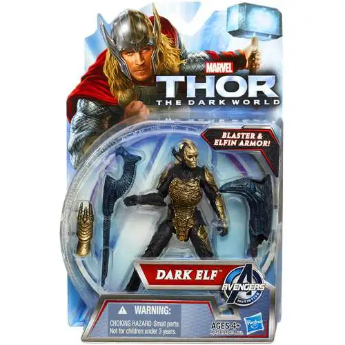 Thor The Dark World Dark Elf Action Figure [Blaster & Elfin Armor]