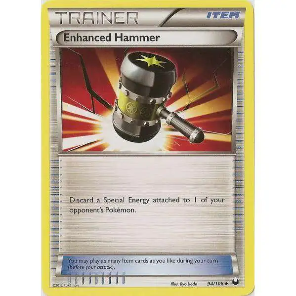 Pokemon Trading Card Game Black & White Dark Explorers Uncommon Enhanced Hammer #94