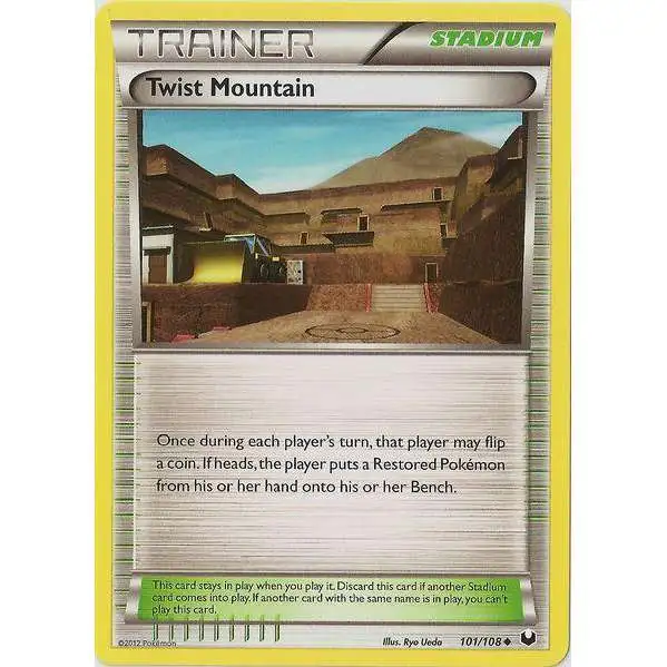 Pokemon Trading Card Game Black & White Dark Explorers Uncommon Twist Mountain #101