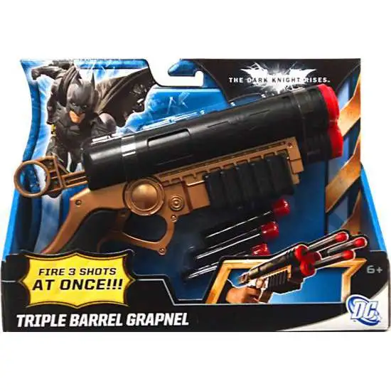 Batman The Dark Knight Rises Triple Barrel Grapnel Roleplay Toy