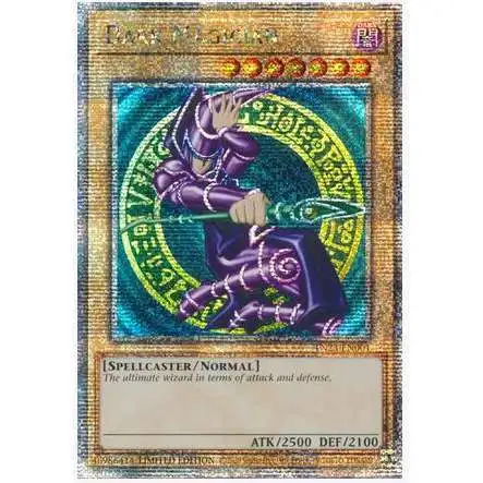 YuGiOh Trading Card Game 25th Anniversary Quarter Century Secret Rare Dark Magician TN23-EN001