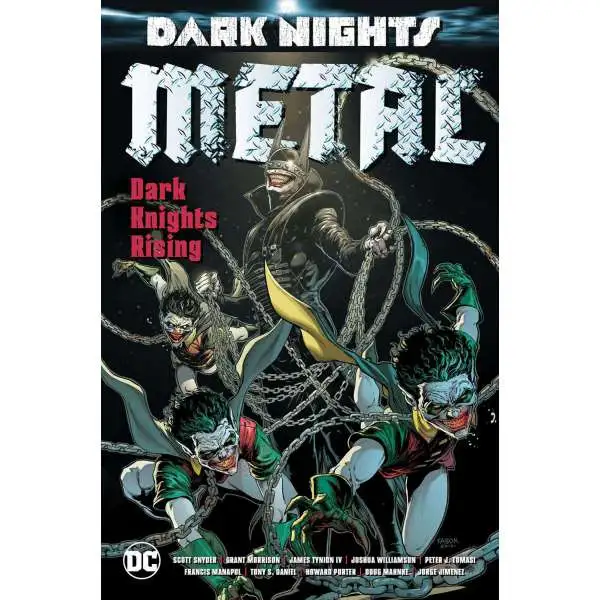 DC Dark Nights Metal Dark Knights Rising Hard Cover Comic Book