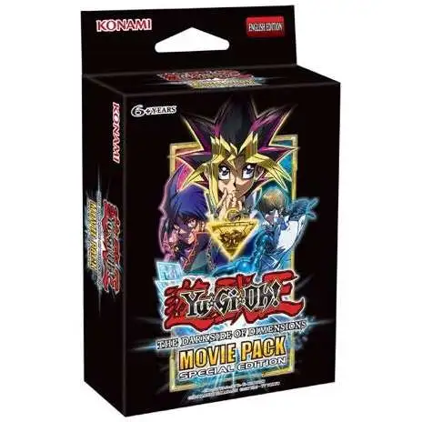 YuGiOh Dark Side of Dimensions Movie Pack Special Edition [3 Booster Packs & 2 RANDOM Promo Card]