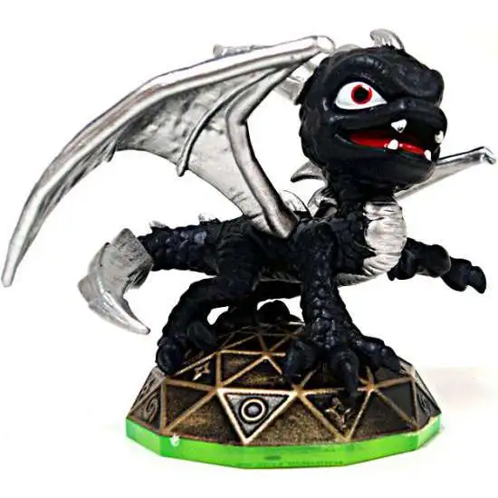Skylanders Dark Spyro Figure [Silver Wings Loose]