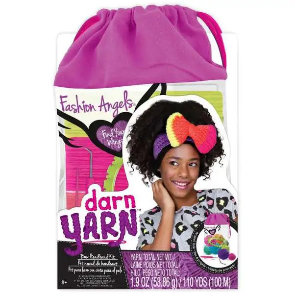 Fashion Angels Darn Yarn Bow Headband Kit