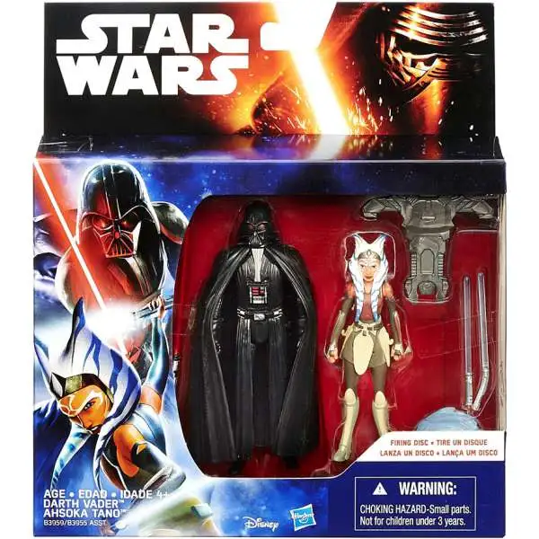 Star Wars Rebels Darth Vader & Ahsoka Tano Action Figure 2-Pack