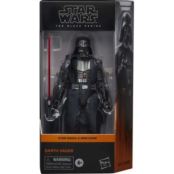 Star Wars A New Hope Black Series Darth Vader Action Figure [with Lightsaber]
