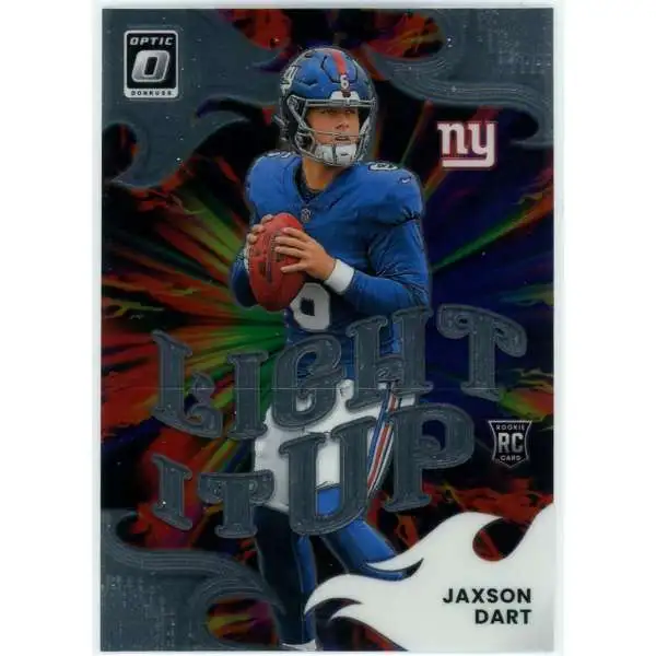 NFL 2025 Panini Donruss Optic Light It Up Jaxson Dart #3 [Rookie]