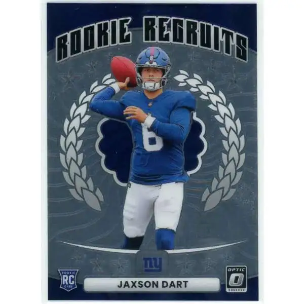 NFL 2025 Panini Donruss Optic Rookie Recruits Jaxson Dart #2 [Rookie]