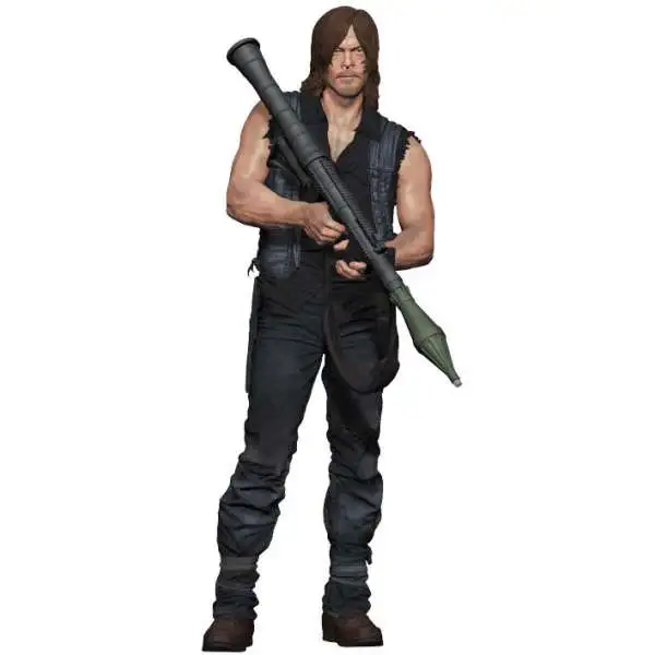 McFarlane Toys The Walking Dead AMC TV Daryl Dixon with Rocket Launcher Deluxe Action Figure