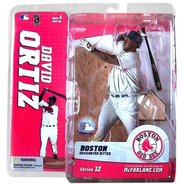 McFarlane Toys MLB Boston Red Sox Sports Picks Baseball Series 12 David Ortiz Action Figure [Gray Jersey Variant]